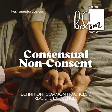 non consent|Understanding Consensual Non